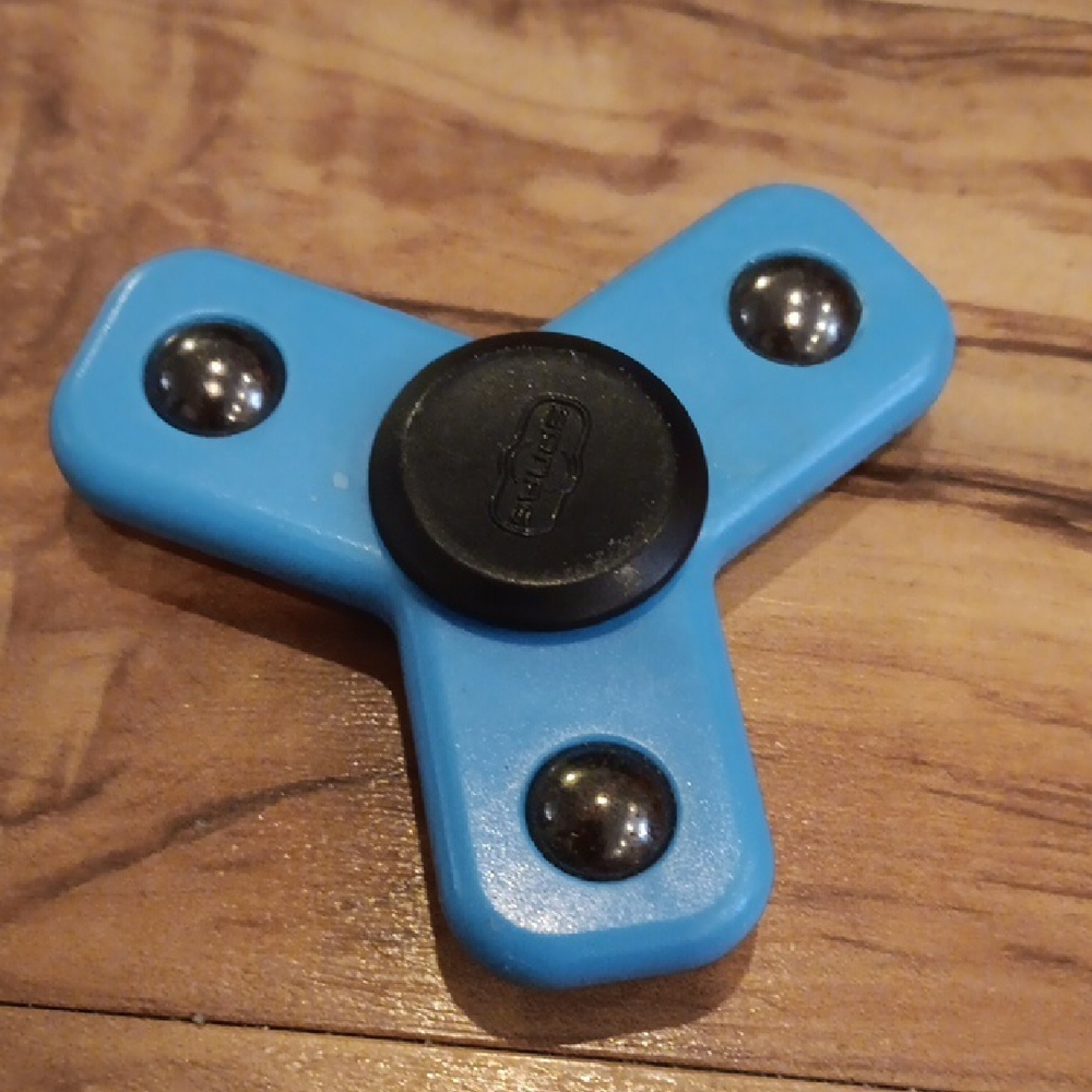 Blue Fidget Spinner